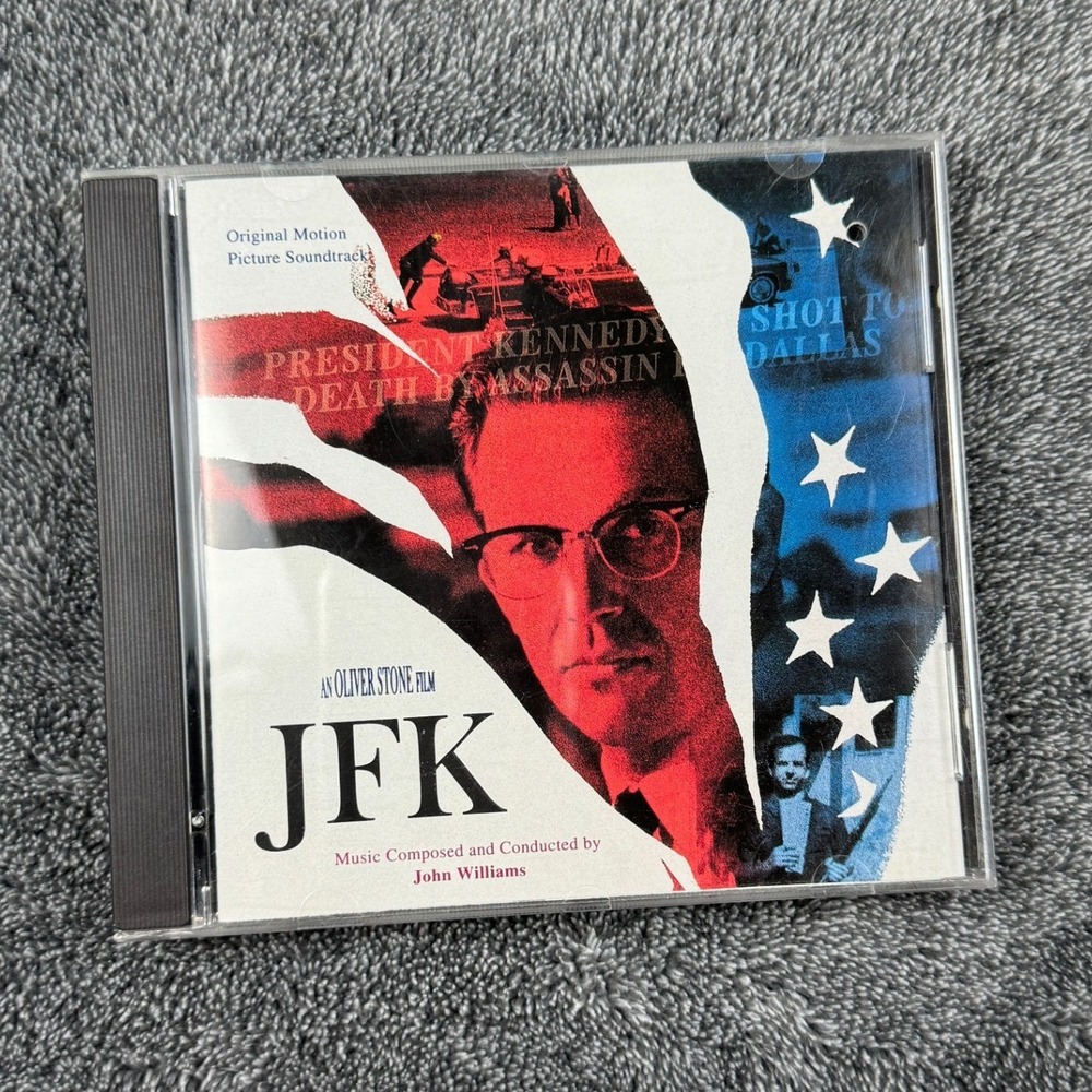 JFK Original Motion Picture Soundtrack CD John Williams Oliver Stone '91 Elektra